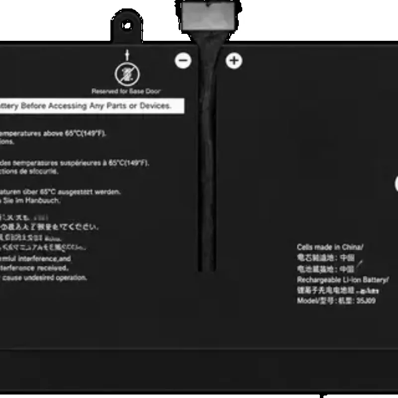 New Full Capacity 35J09 11.4V 3422mAh  Laptop Battery for Dell Latitude 13 7310 14 7410 Series JHT2H WY9MP XMV7T