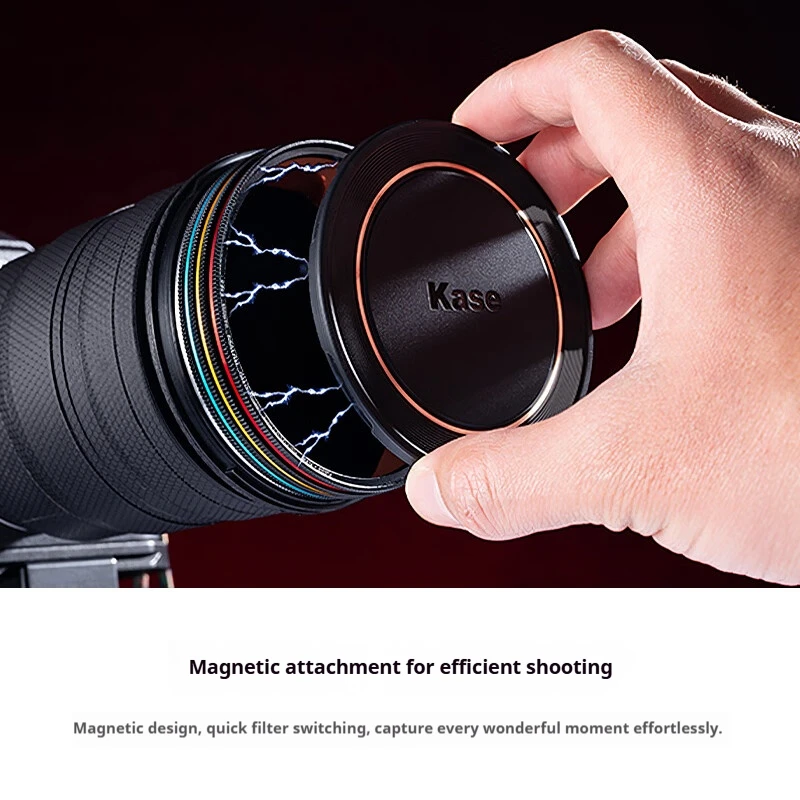 Kase Wolverine II Prismatic Magnetic MCUV Filter – High-Definition, High-Transmission Internal Ring Magnetic UV Filter