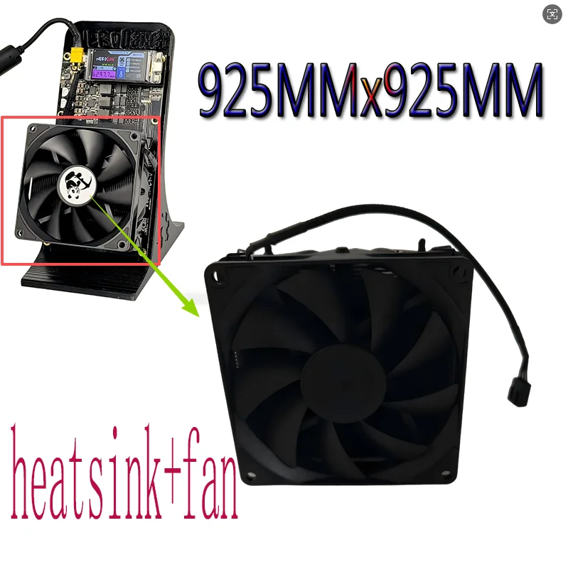 

AXP90-x53 Copper Heatpipes CPU Cooler applied to NerdQaxe++ and NerdOCTAXE Bitcoin mining machines