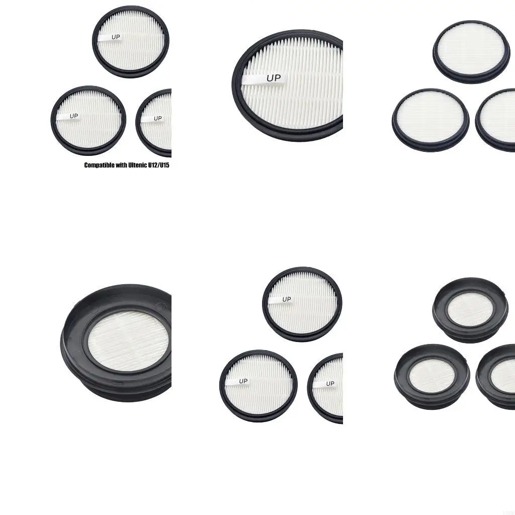 

Pack of 3 Filter Replacement for U12 Handheld Wireless Vacuum Cleaner Strong Suction Component Accessories