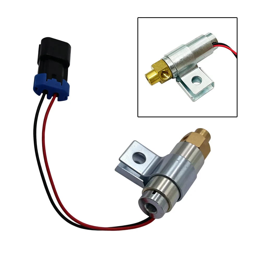 1689785C91 Fan Clutch Solenoid Air Valve 12V Zinc Alloy For International For Navistar Truck 4700 4900 8100 9200 Engine Cooling