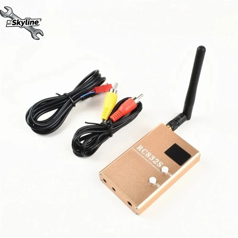 5,8G 5,8 ГГц 48 каналов RC832S RC832 приемник с A/V и силовыми кабелями для квадрокоптера F450 S500 S550