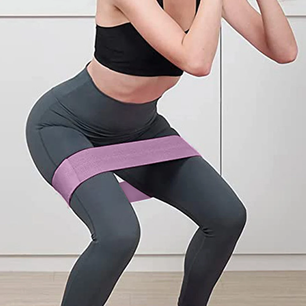 Resistance Booty Bands Anti-Slip Pilates Hip Circle Portable Glute Thigh Elastic Bands Yoga Gym Equipment