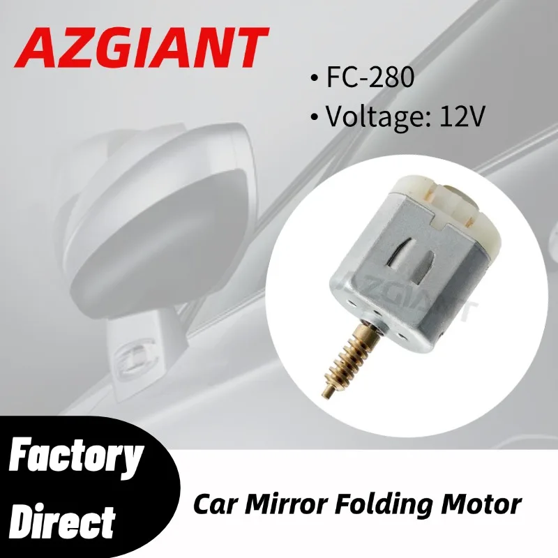 Motor de Espejo Retrovisor Lateral Plegable Eléctrico AZGIANT FC-280 de Alta Velocidad para Chevrolet Silverado Uplander 1500, Plegado Automático