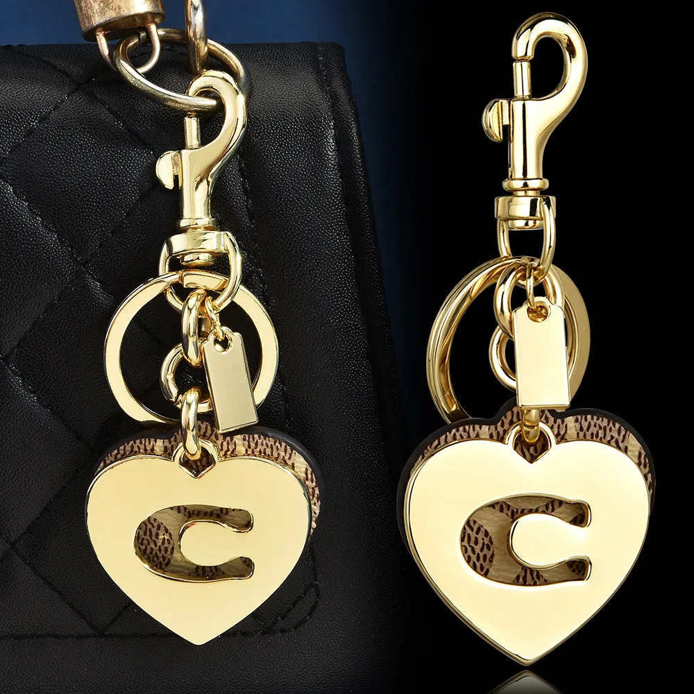 Colgante de lujo para bolso co - Monogram Keychain Leather reseña y precio