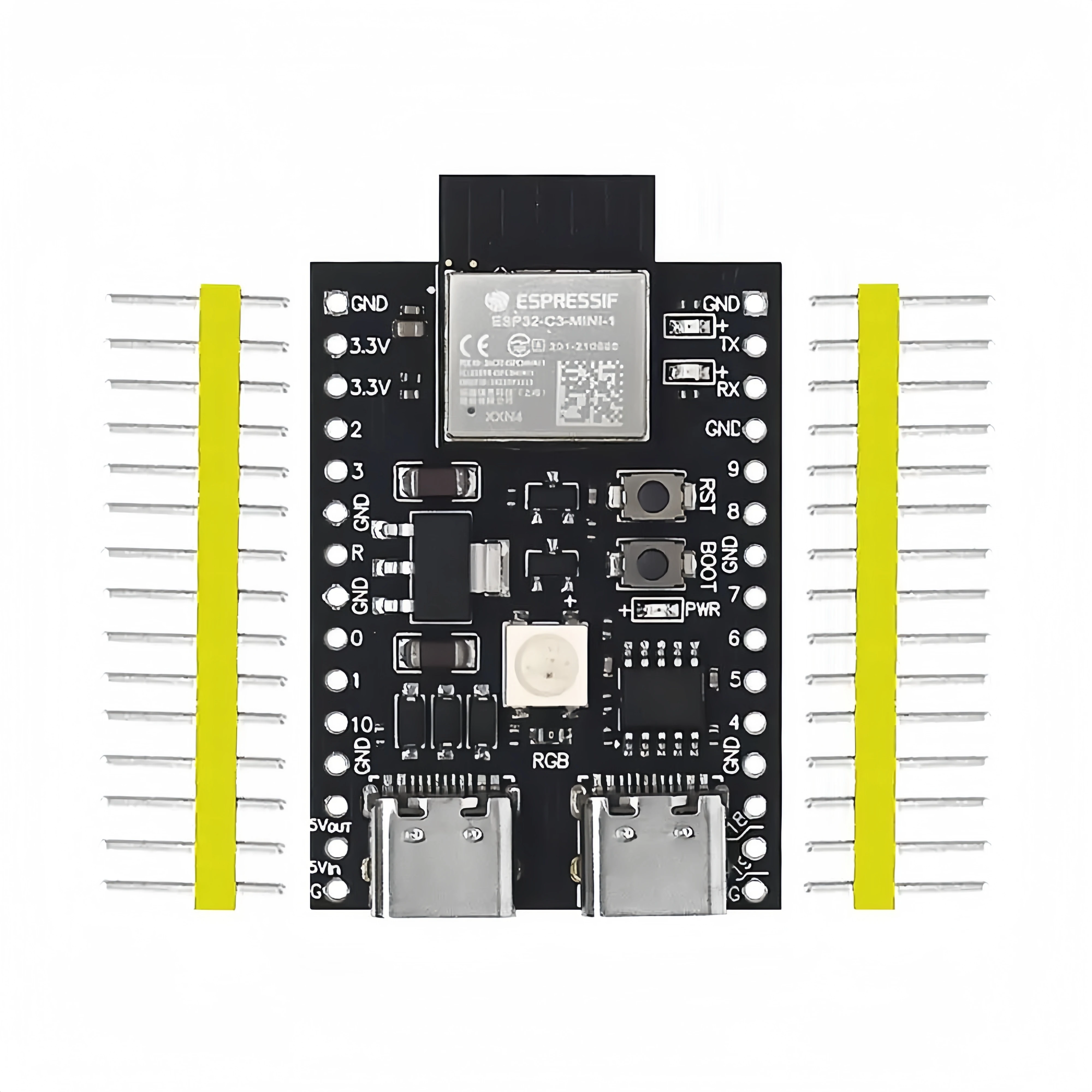 ESP32-C3 Development Board Dual Type-C WiFi Bluetooth BLE5.0 DevKitM-1 Core Board ESP32C3