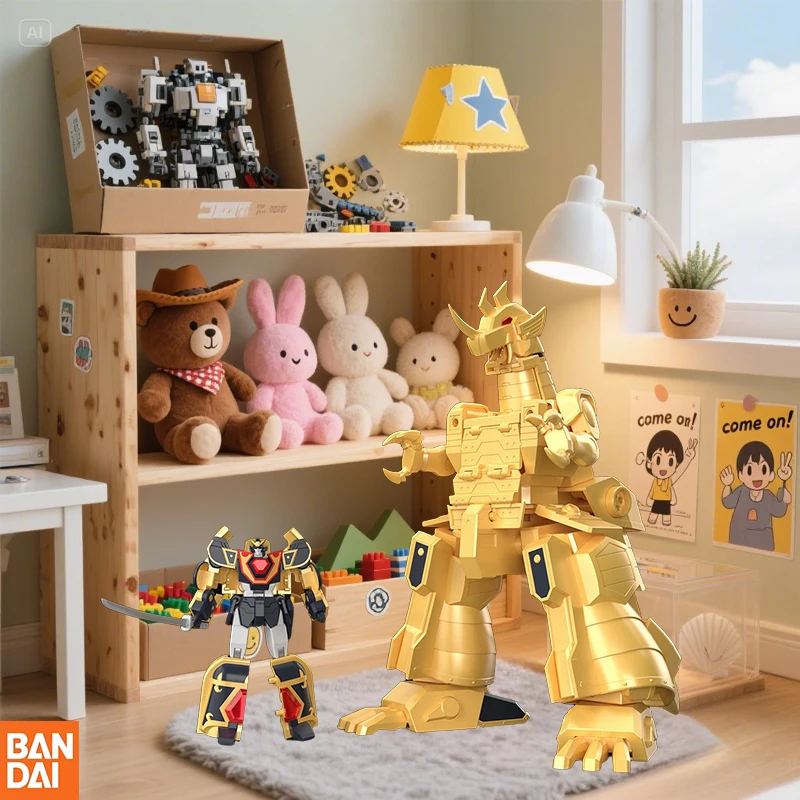 

Bandai SMP Regular Edition Seijuu Sentai Gingaman - Seijuu Gattai Gembalioh Model Kit с многосуставной артикуляцией