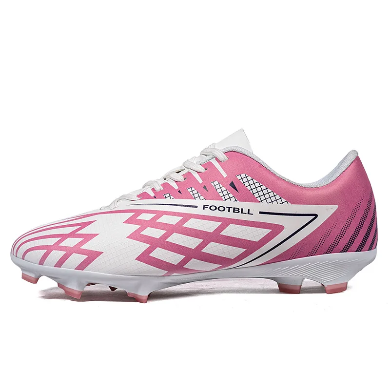 

2025 Football Shoes Plus Size Football Shoes Men's Women's Student Competition Training Shoes Artificial Turf Long Spike Trainin