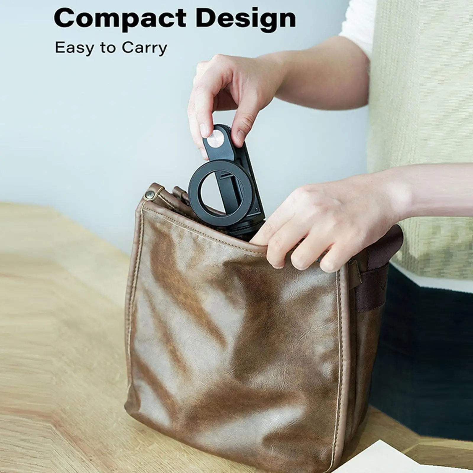 

Foldable Phone Stand Magnetic Phone Bracket for Kitchen Office Traveling