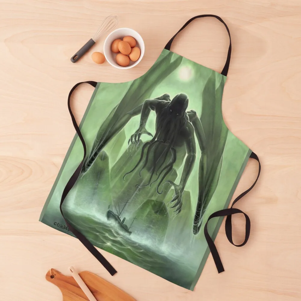 The Call of Cthulhu Apron apron funny aesthetic uniforms woman