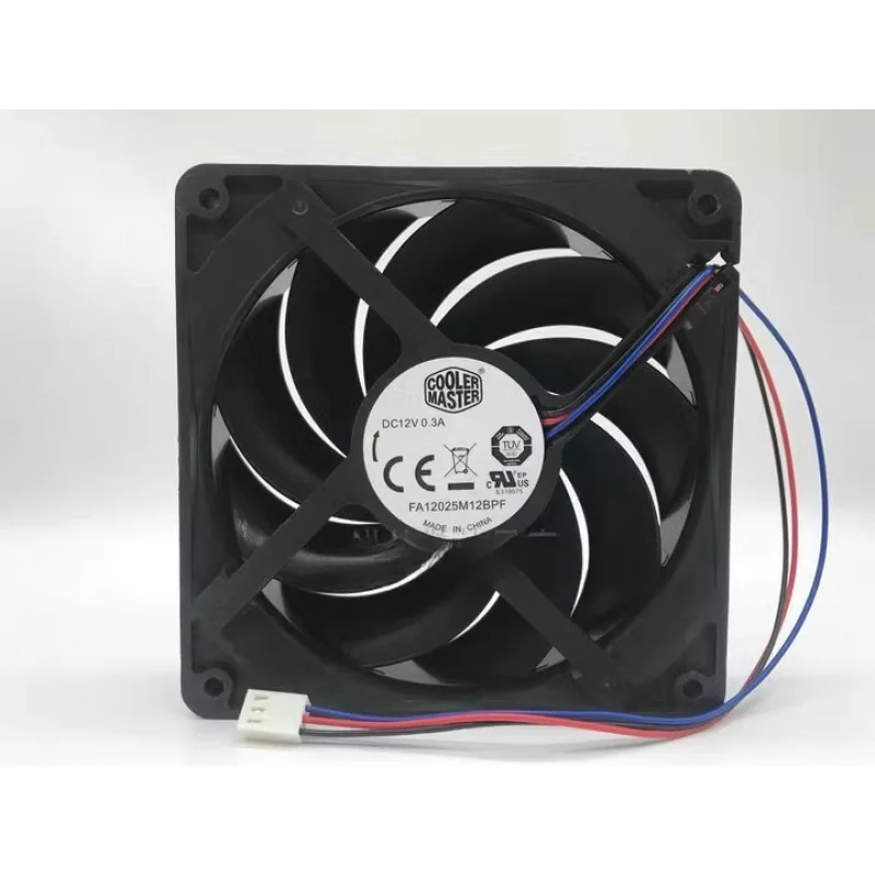 Z COOLERMASTER FA12025M12BPF DC12V 0.3A 120*25MM 3-Pin Cooling Fan