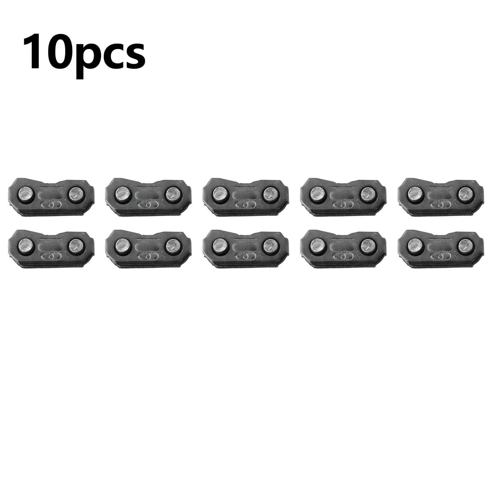 Kit Chain 10PCS Links for JOINING 325 058 Steel Chainsaw Joiners Part Replacement Replaces Stock Newest Latest