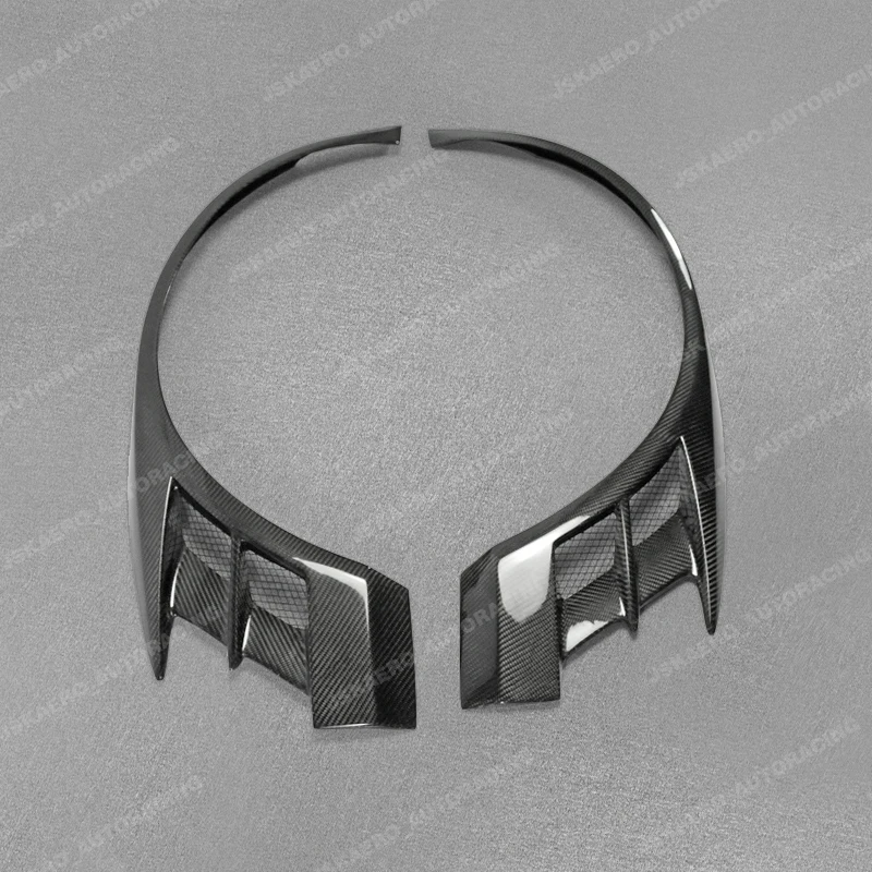 For Mitsubishi EVO 8 9 wide body Front Over Fender Wide Arch Flares Carbon fiber car BodyKits