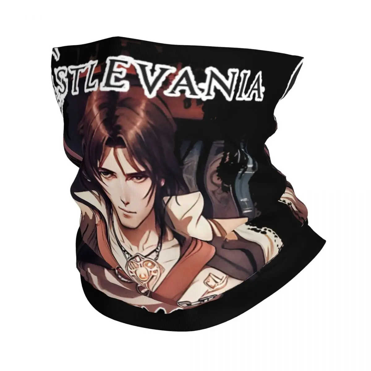 Castlevania Trevor Belmont Motocross Bandana Neck Gaiter Printed Castlevania Face Mask Hiking Unisex Adult All Season