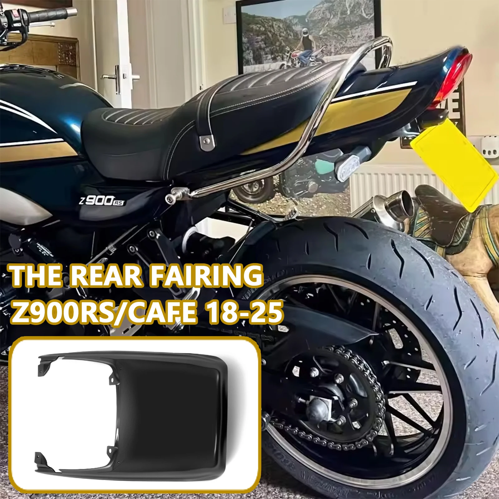 

For Z900RS SE Cafe 2018 2019 2020 2021 2022 2023 2024 2025 Z900 RS Accessories Motorcycle Rear Seat Cover Cowl Tail Fairing