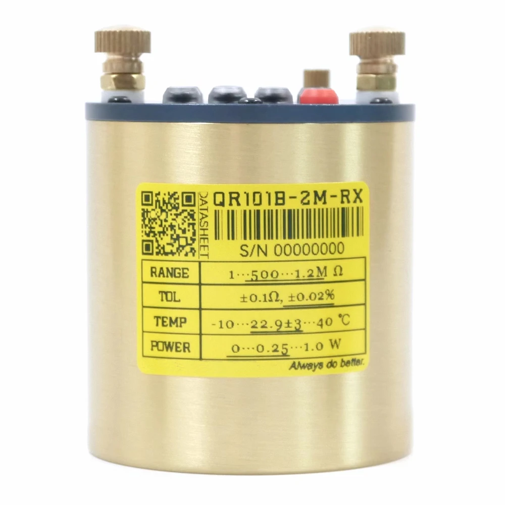 QR10 General-Purpose Pocket Programmable Resistor Box Serial Communication RTD Simulation High Precision Substitution Box