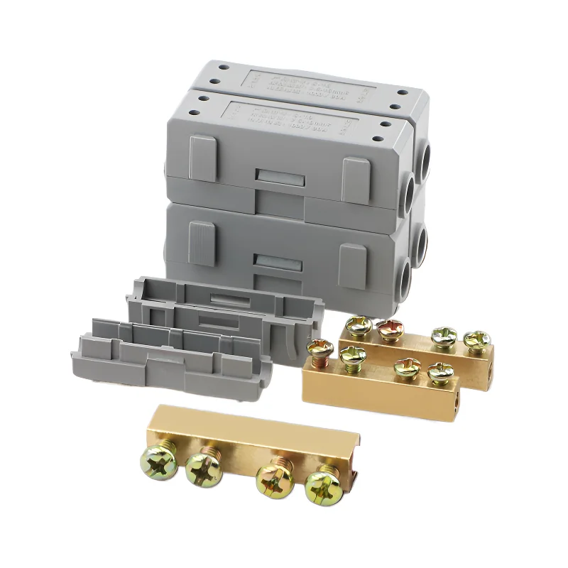 High Power Lever Nut Connector For 2.5-16mm² Cable, Copper & Aluminum Compatible, Quick Wire Splice Terminal Block
