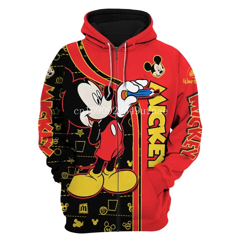 Sweats à capuche College 3D Disney Stitch pour hommes et enfants, style de rue décontracté, mode chaude, cadeau de Noël, automne et hiver, nouveau