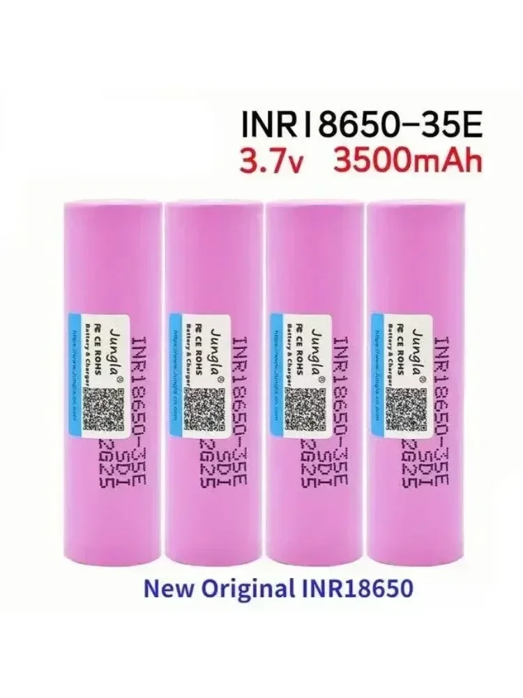 

Free Delivery Original 18650 3500Mah 20A Discharge INR18650 35E 1-100PCS 3.7V Lithium-ion Rechargeable Battery Screwdriver