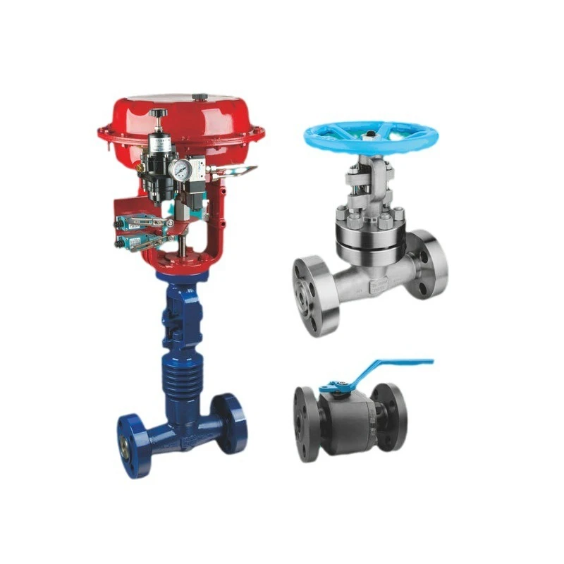 

Forged steel valves, stainless steel flanges, self-operated differential pressure control valves, regulating valves