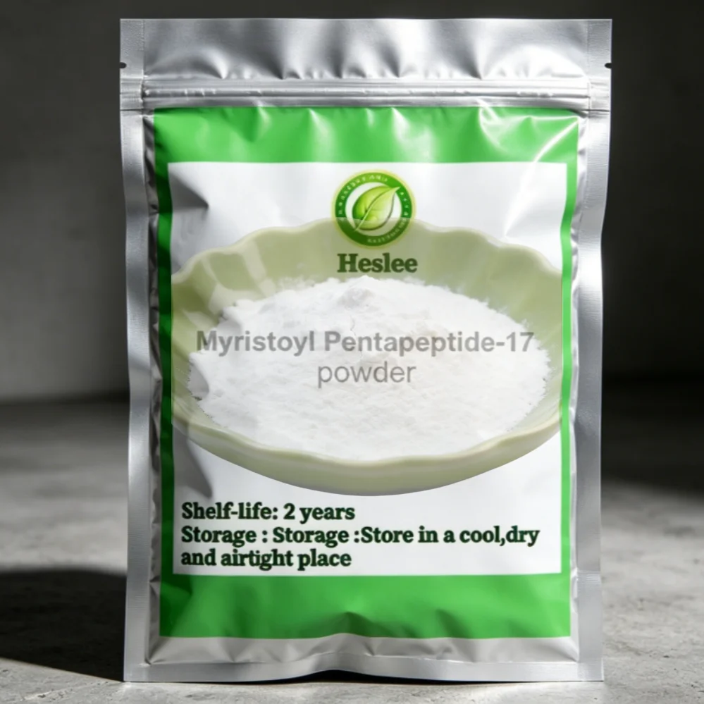 Hot Sell Myristoyl Pentapeptide-17 Powder For Skin Care Promote Eyelash Growth Cosmetic Material