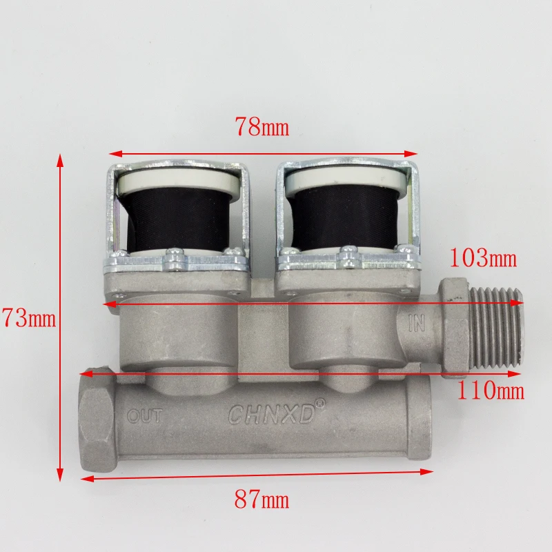 New gas oven oven solenoid valve Oven outer wire solenoid valve assembly Gas oven accessories