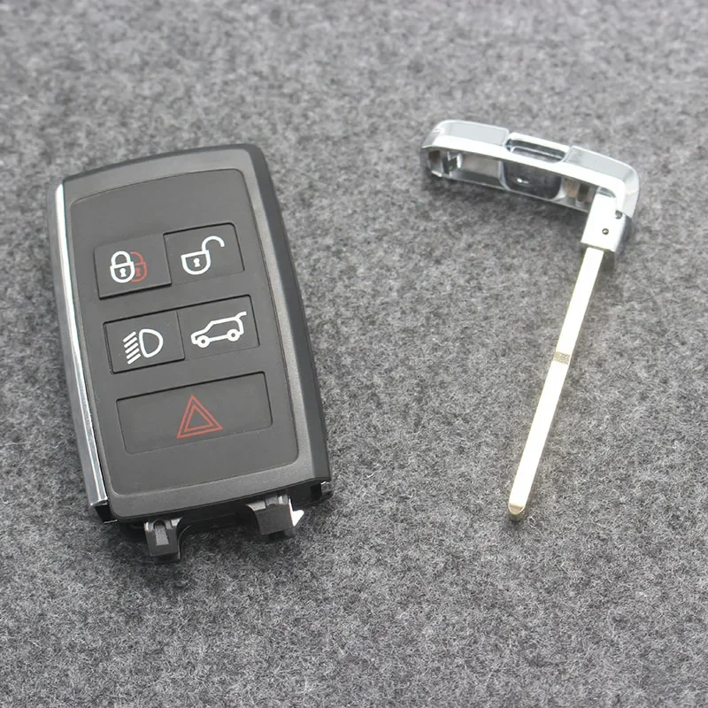 Modified Car Key Housing Remote Fob Case Shell for Land Rover Evoque Discovery 4 Evoque Jaguar F-Pace F-Type XE XF XJ Freelander