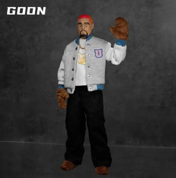 

Goon 1/6 YE College DroPout Bear Christmas-limited Accessories Toy Model Full Set 12" Male Soldier Action Figure Christmas Gift
