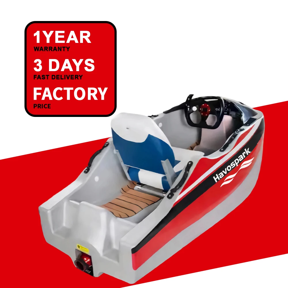 Havospark Factory Price Electric Mini Jet Boat Jet Propulsion Powered Boat 72V Jet Epp Boat