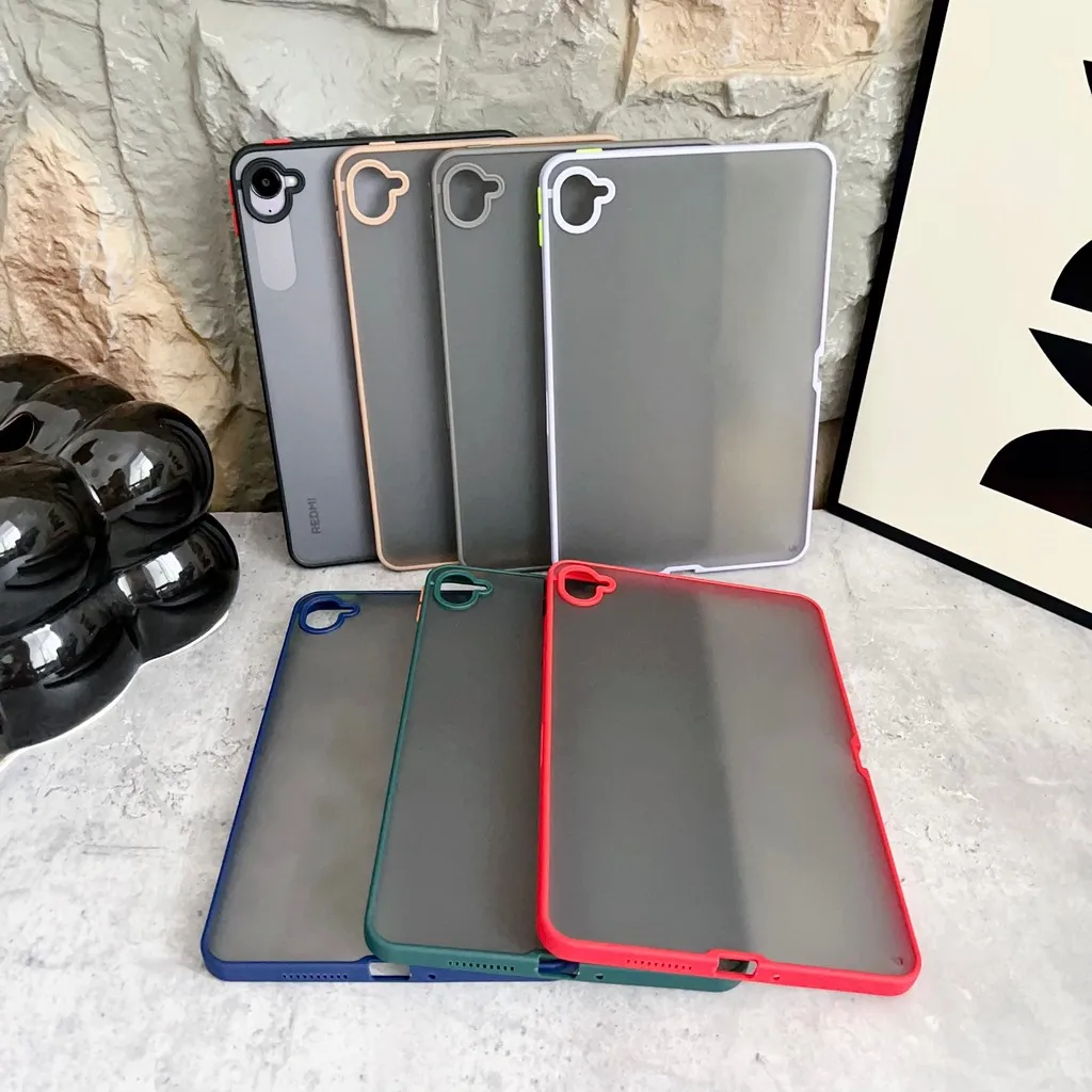 새로운 Redmi K Pad 8.8인치 2025용 초슬림 TPU+PC 케이스, 무광 투명 아크릴 하드 백플레인 스킨 느낌 충격 방지 커버