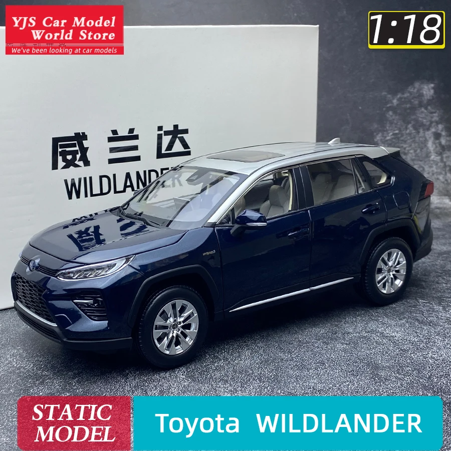 OEM 1:18 scale GAC Toyota WILDLANDER 2020 alloy car model SUV static display holiday gift collection