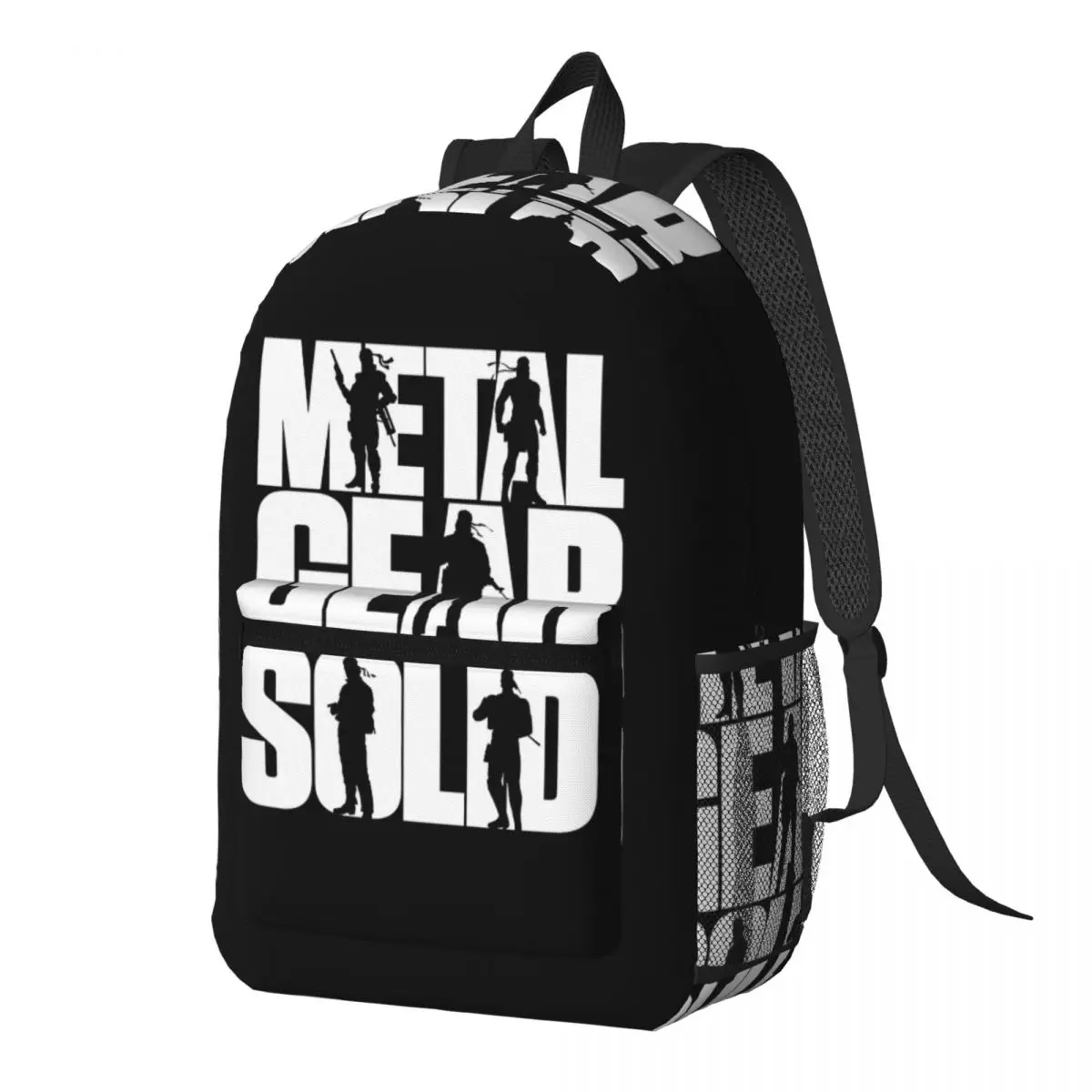 Metal Gear Solid Backpack Daypack Large Capacity Boys Girls BookBag School Bag Shoulder Bags for Men Women