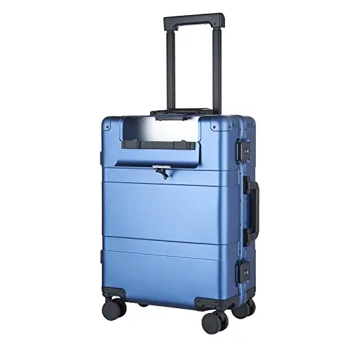 Aluminum  alloy luggage , suitcase on wheels ,Carry-on trolley luggage  Check-in Luggage 20 &24 Inches Bamboo Wolfs