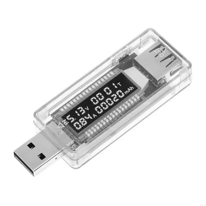 

G6DD Portable USB Diagnostic Device USB Power Tester Voltages Voltmeter USB Power Consumption Monitors Mobile Power Testing