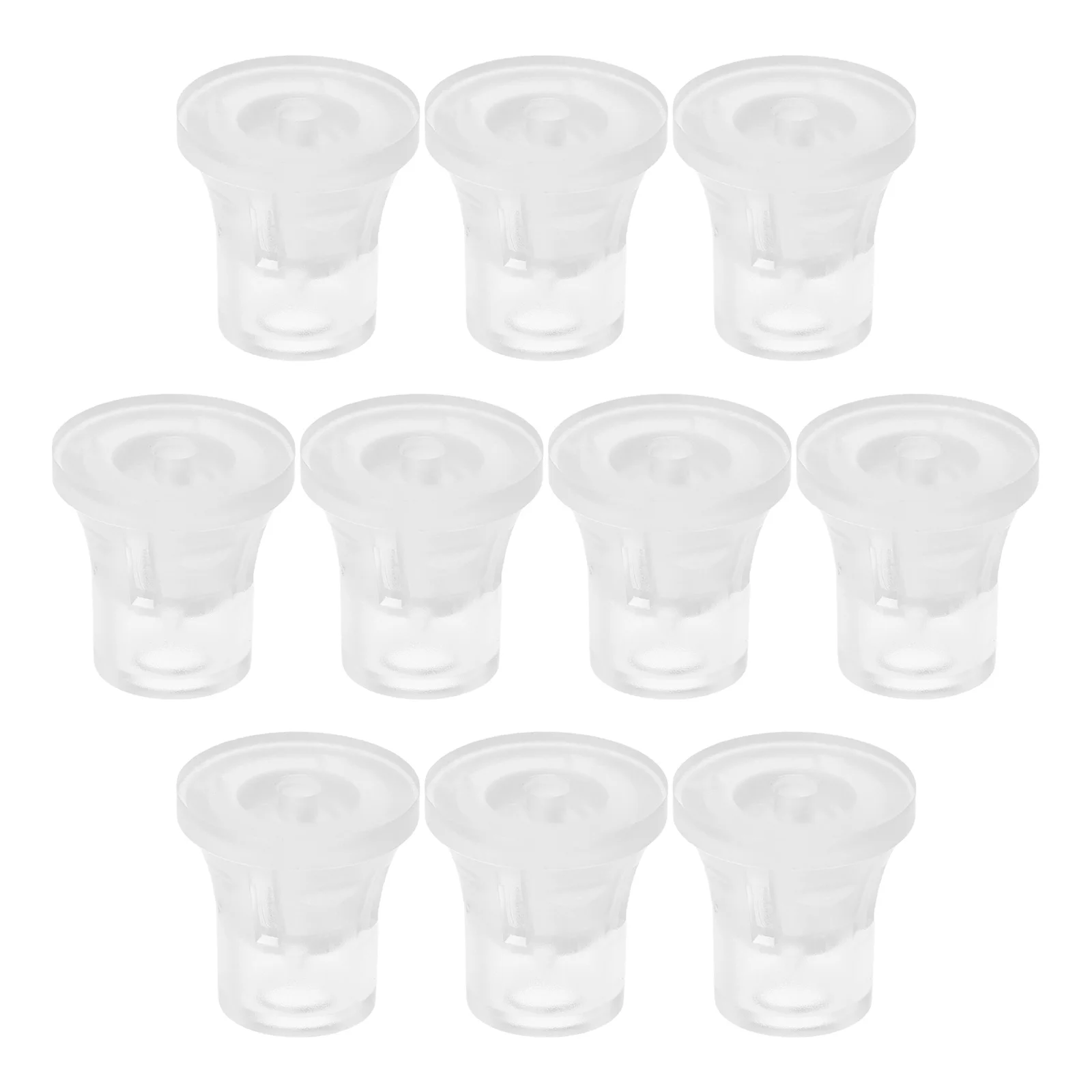 

10Pcs Invisible Sign Standoff Screws Clear Plastic Mounting Hardware for Glass Boards Display Projects Screws Bolts