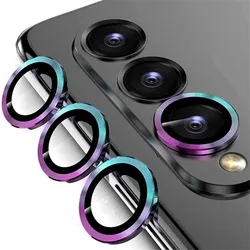 For Samsung Galaxy Z Fold 6 5 4 5G Metal Camera Lens Ring Cover On Sumsung Z Fold5 Zfold4 Lens Tempered Glass Protective Film