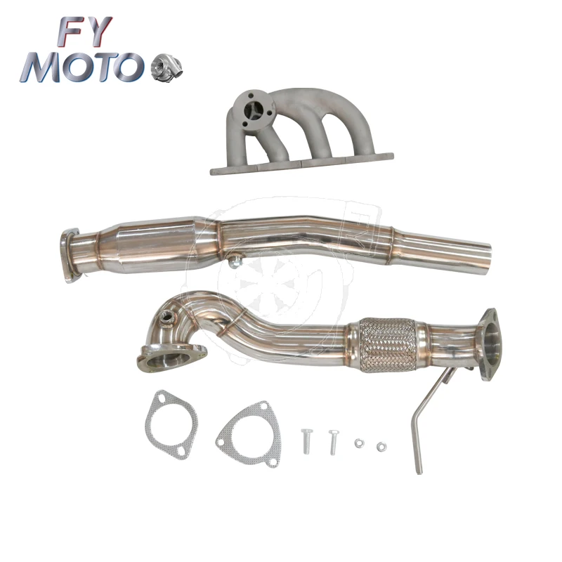 

For Audi S3 8P TT SEAT 1 8T LEON CUPRA R Exhaust Turbo With 200 Cat Downpipe+Manifold