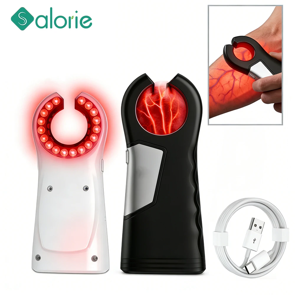 

Rechargeable Vein Finder , Vein Locator Device Vein Imaging Device 18 LED Red Light Enhanced Microvascular Locator for Nurses