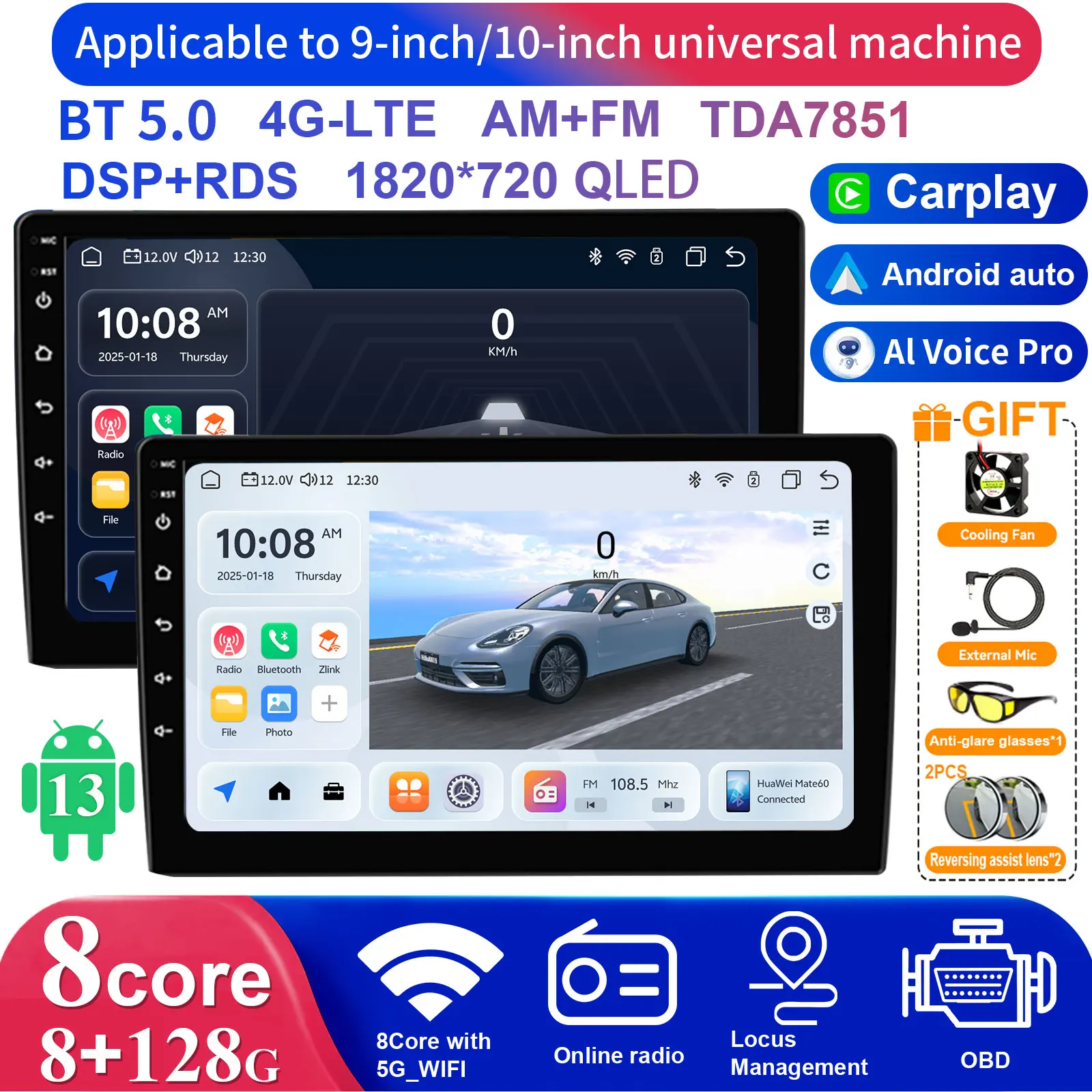 9/10 Inch Android 1… - image
