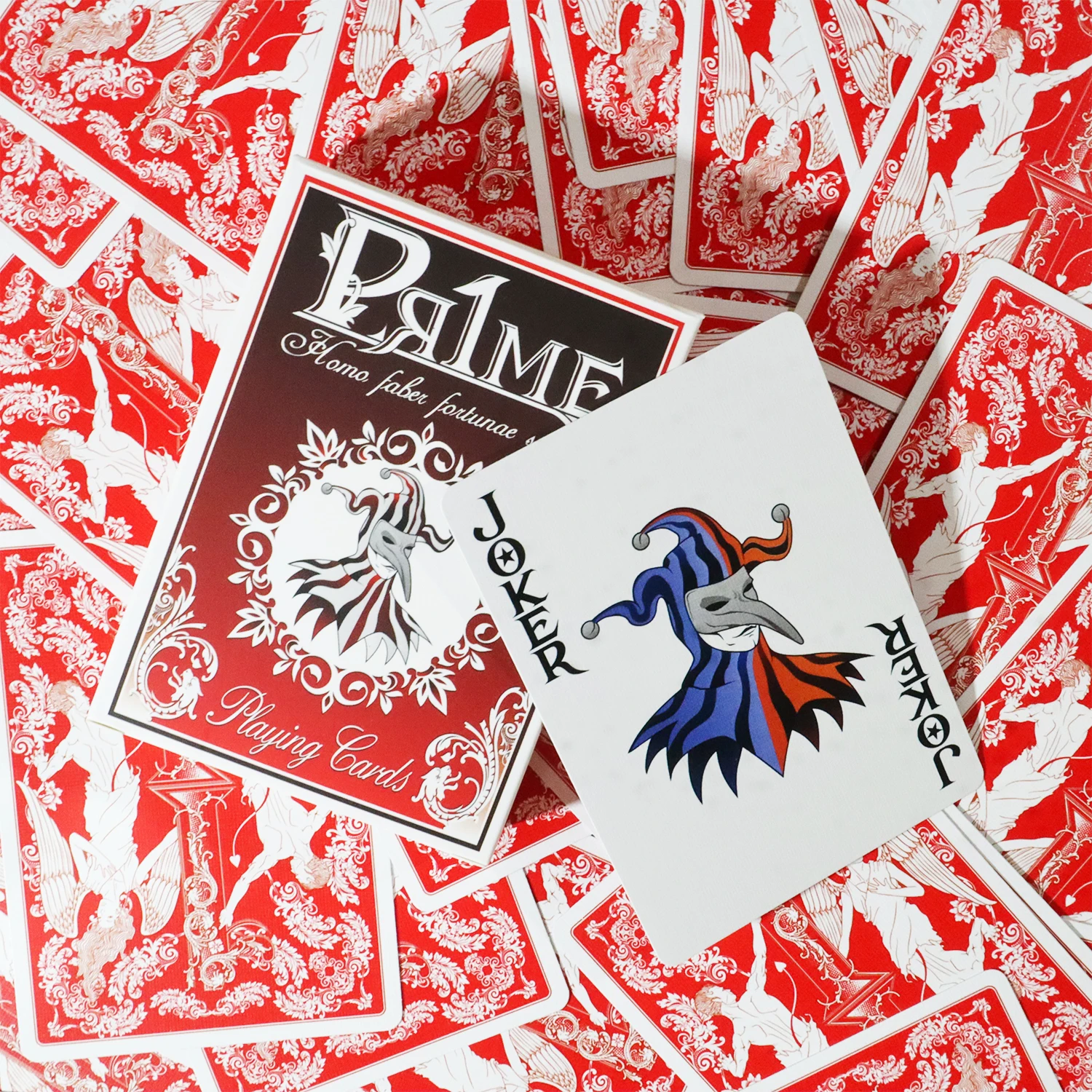 Cardistry Playing Cards-Colors Red and Blue,Black Core Paper, Great for All Card Games Including Poker,Canasta, Rummy,Go Fish view 3
