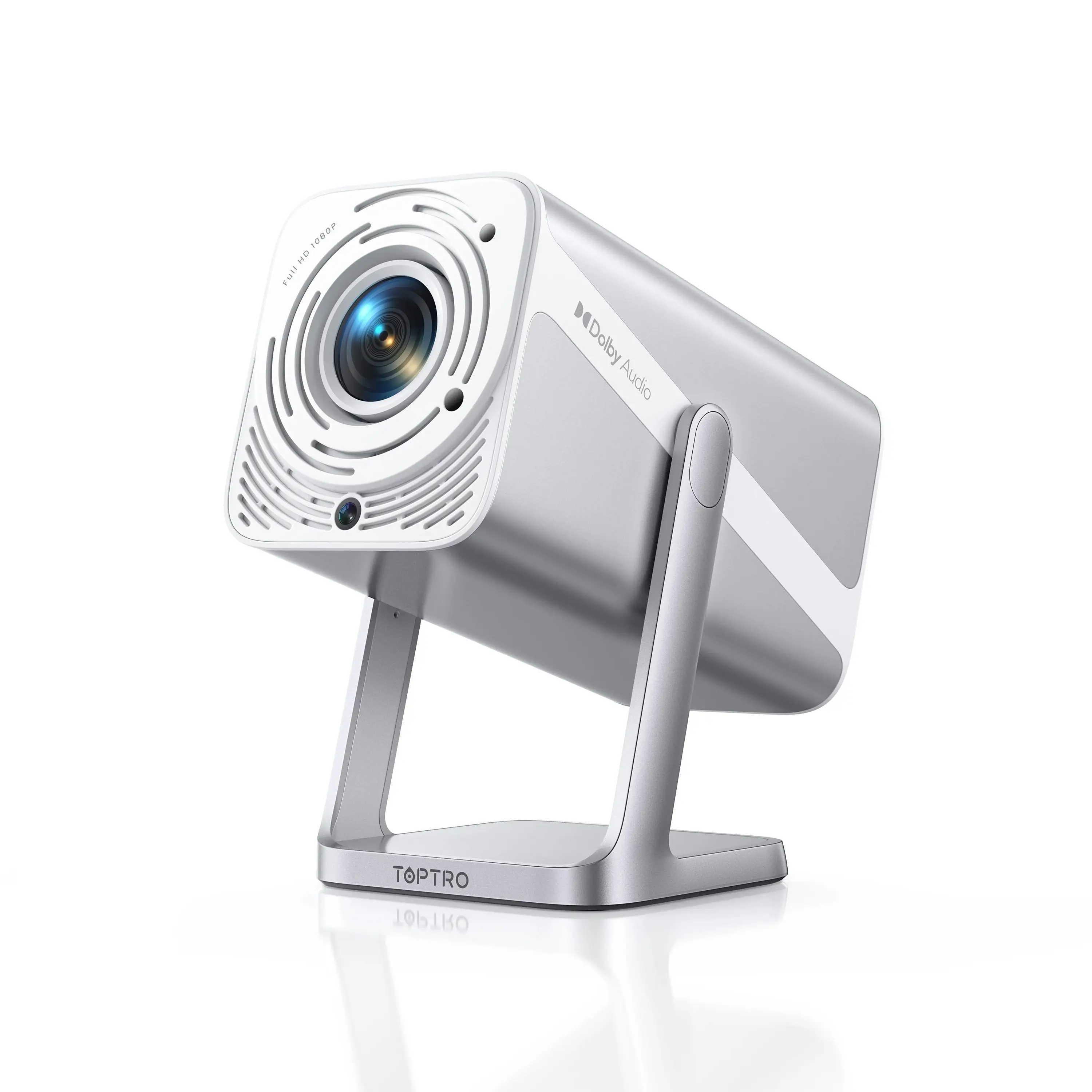 Toptro 4K Full HD Tragbarer Projektor TP1 Netflix Offiziell Lizenziert Autofokus Outdoor WLAN Video Film Heimkino