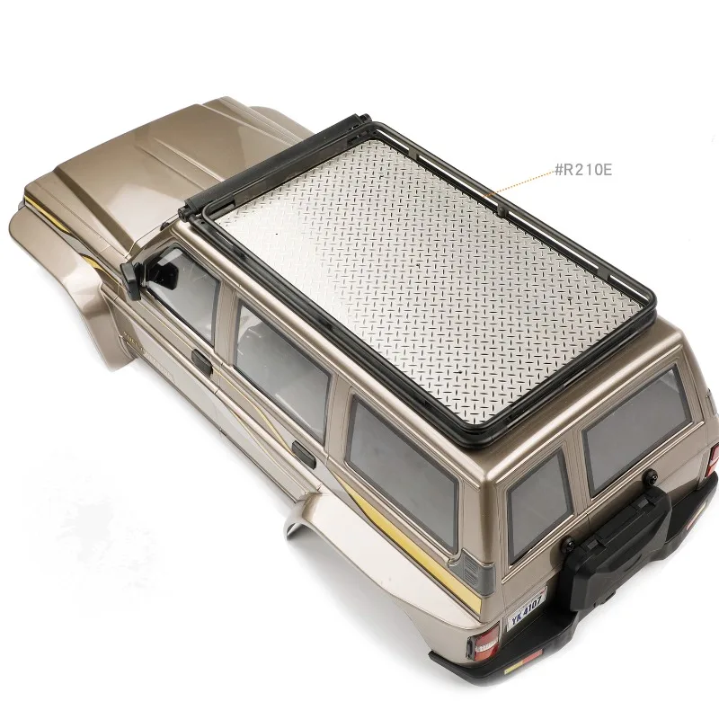 1 ชิ้นโลหะแผ่นลื่นชิ้นส่วนตกแต่งสําหรับ 1/10 RC Crawler รถ Traxxas YK4107 อุปกรณ์เสริม