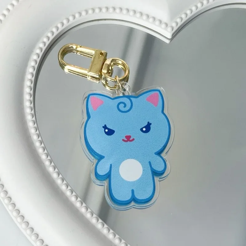 Kpop Korean Idol Acrylic Cartoon Keychain KARINA WINTER NINGNING GISELLE Cartoon Keychain Cute Backpack Pendant Fans Collection