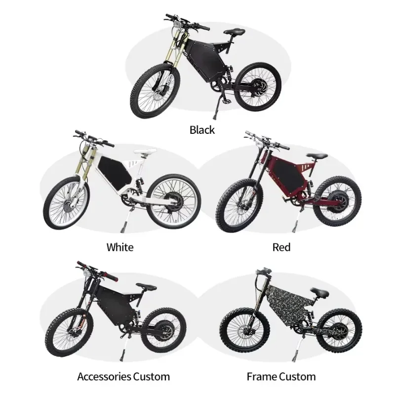 Top selling products bicycle 8000W5000W3000W motorcycle tires 21INCH19INCH electric fat tire bike electric bicycle