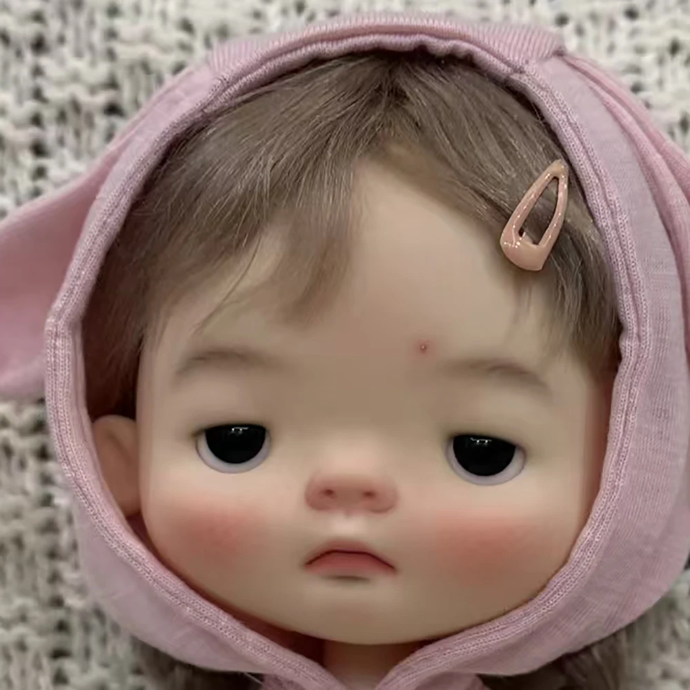 

Новая кукла BJD 1/6 с большой головой, из смолы, очаровательная кукла-девочка, аксессуары, кукла без макияжа, подарки