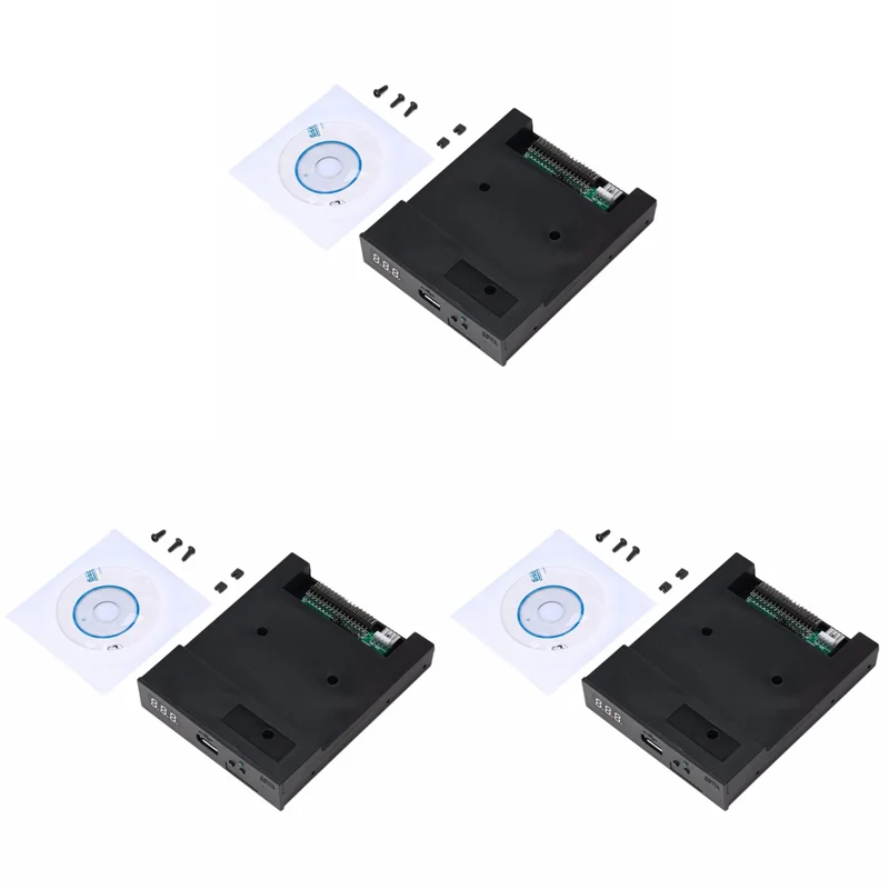 3x SFR1M44-U100K preto 3.5 Polegada 1.44mb usb ssd disquete emulador para korg roland teclado eletrônico GOTEK-AT30