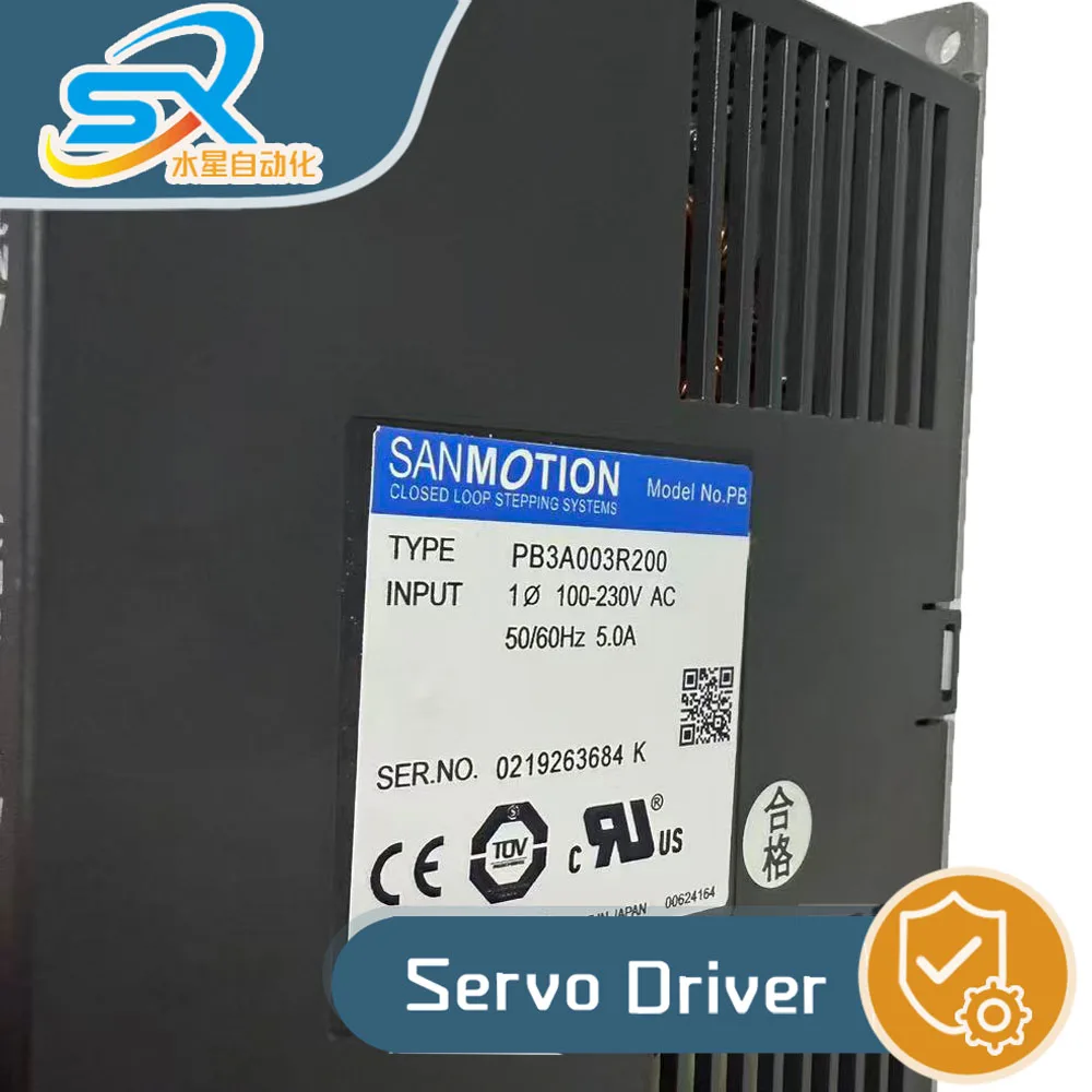 

Sanyo Denki AC Servo Driver PB3A003R200 100% Tested Working Condition for Industrial Automation