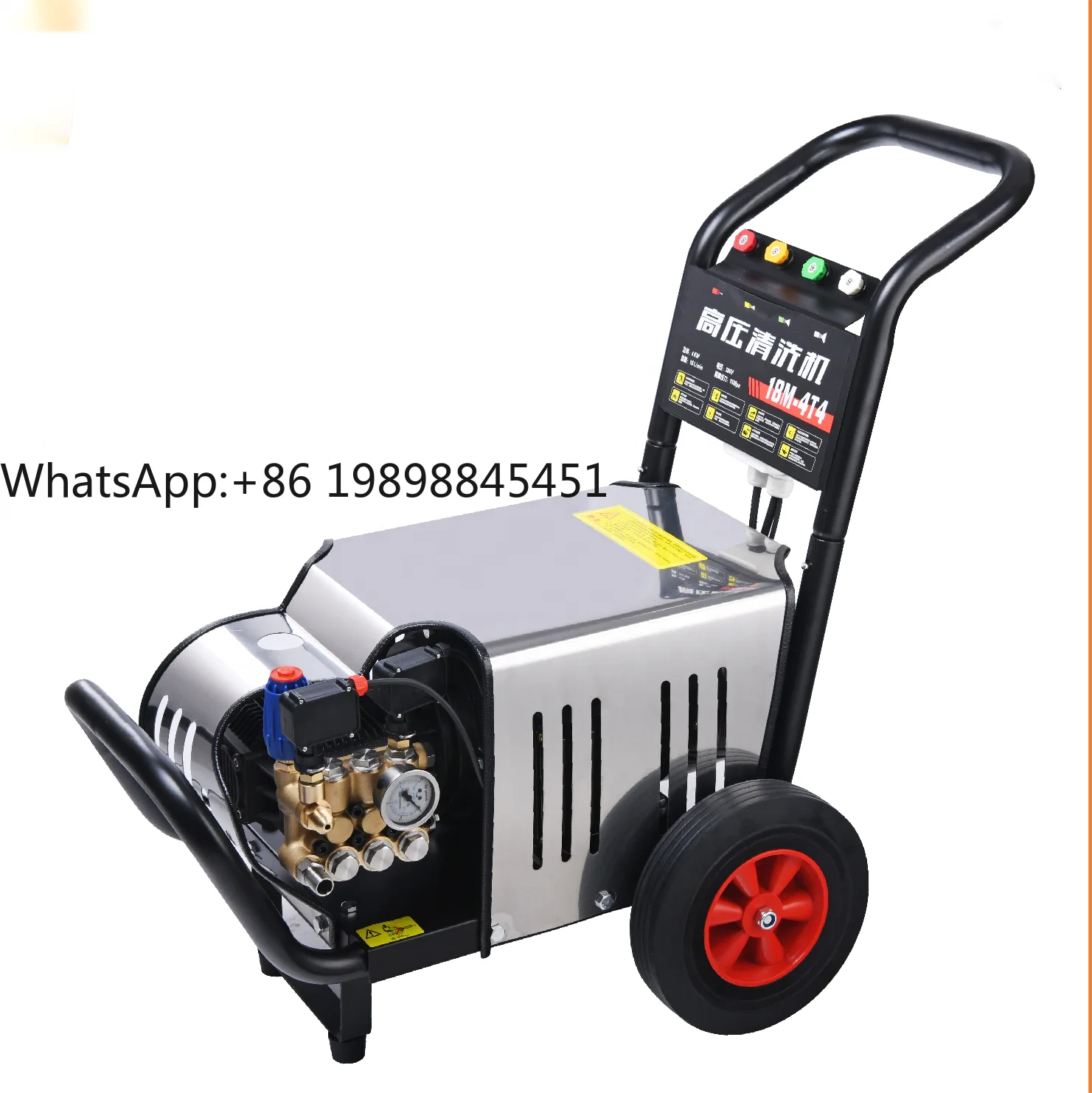 

Hot Sale 3phase 4kW 180bar 2610psi Electrical High Pressure Water Jet Pipe Cleaners Heavy Car Washer Floor for Farm and Factory