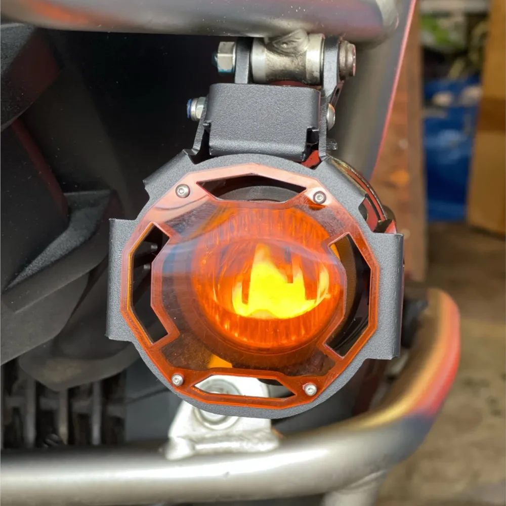 For BMW R1300GS Adventure R1300 R 1300 GS ADV 2024 2025 2026 2027 Motorcycle Flipable Fog Light Protector Grill Protection Cover