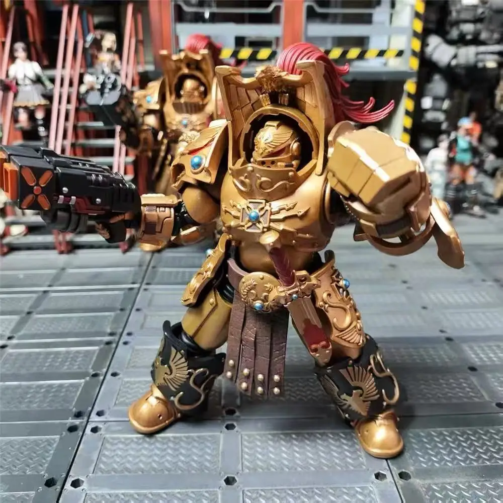 【JOYTOY】Warhammer 40K The Horus Heresy Legio Custodes Aquilon Terminator Squad modelo 1/18 figura de acción de juguete